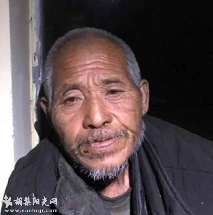 钟祥寻亲：七旬老人被救助，高1米63，言语不清，穿黑色棉衣